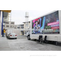 Mobile TV truck YES-V8, with screen lifting system and LED supporting system